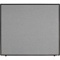 Global Industrial 48-1/4W x 42H Office Partition Panel, Gray 240225GY